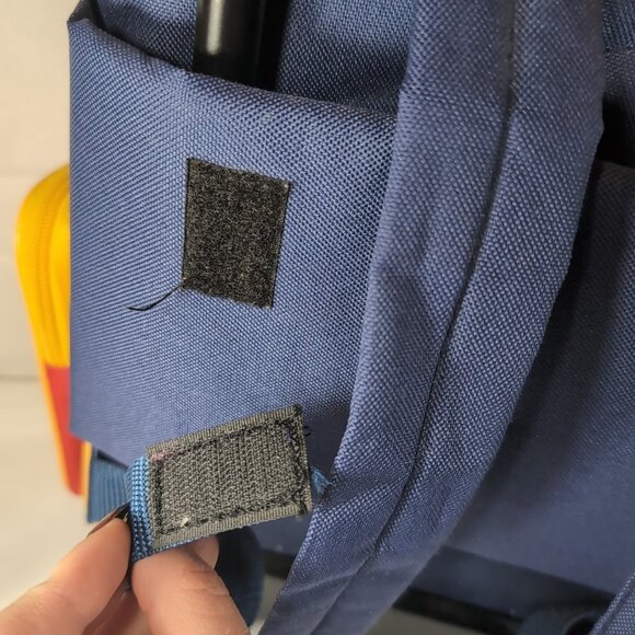 Franklin The Turtle 1986 Embroidered Backpack Roller Bag Suitcase Multicolor - Picture 8 of 16